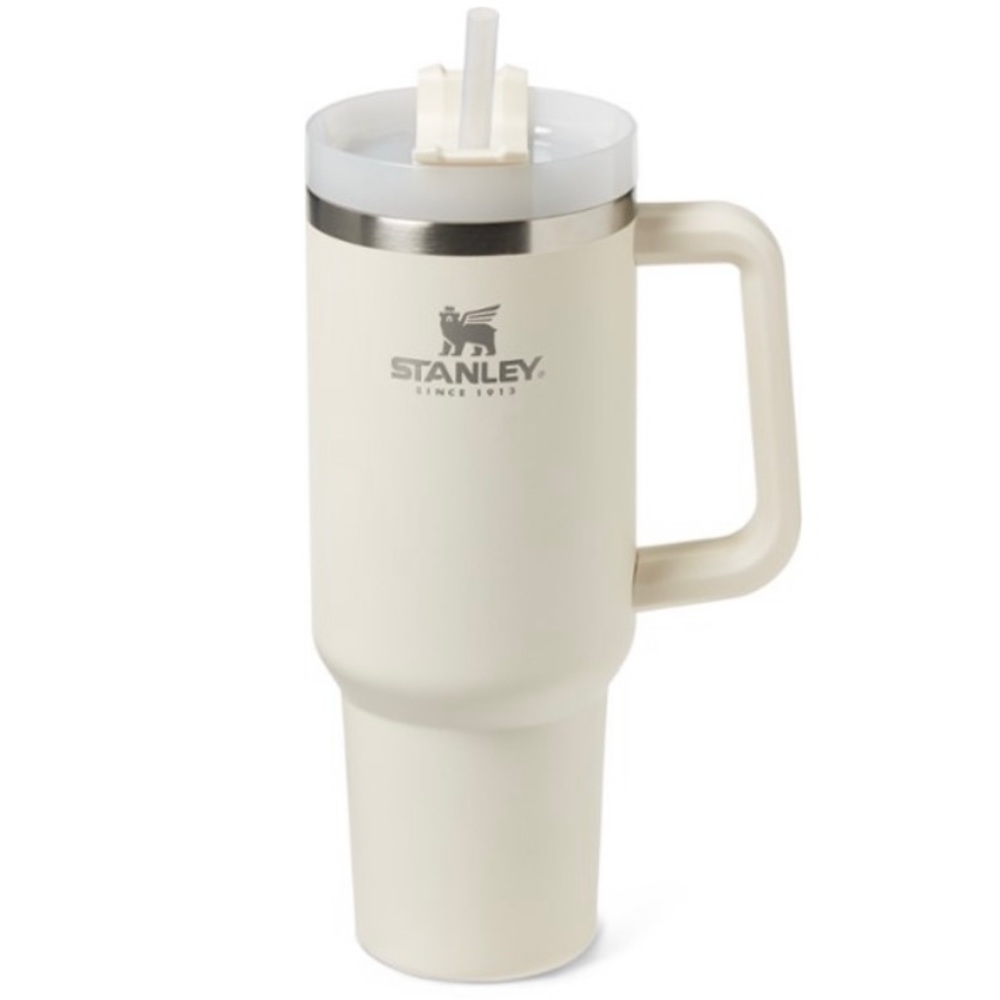 NEW! Stanley Adventure Quencher Travel Tumbler 40oz Cream White color